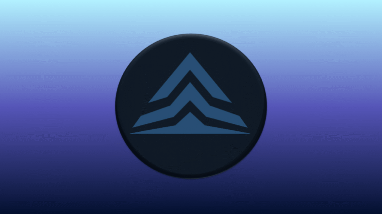 Elevatus Coaching logo with upward arrow design on a blue gradient background, symbolizing clarity, structure, and transformational resilience.